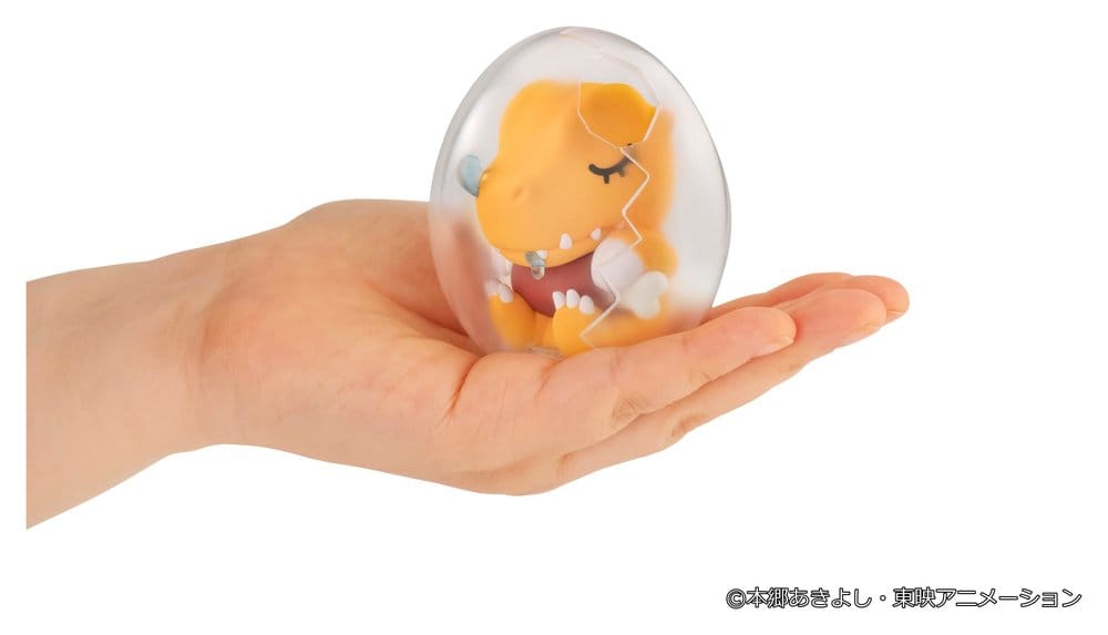 Digimon Adventure Mega Egg Figure Minifiguren Good Night Digicolle! 8 cm Blind Box Display (8)