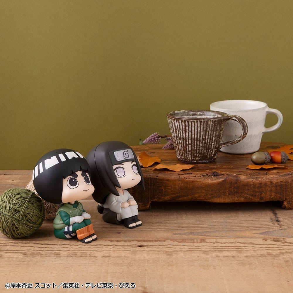 Naruto Shippuden Look Up PVC Figuren 2er-Pack Rock Lee & Neji Hyuga 11 cm (with gift)