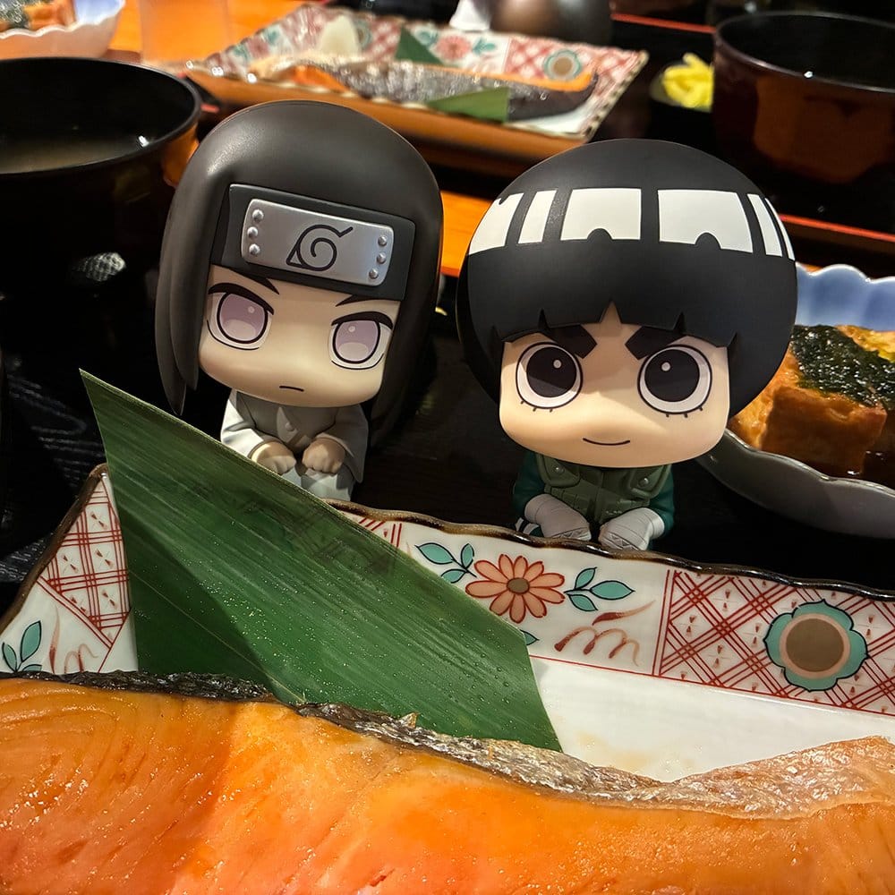 Naruto Shippuden Look Up PVC Figuren 2er-Pack Rock Lee & Neji Hyuga 11 cm (with gift)
