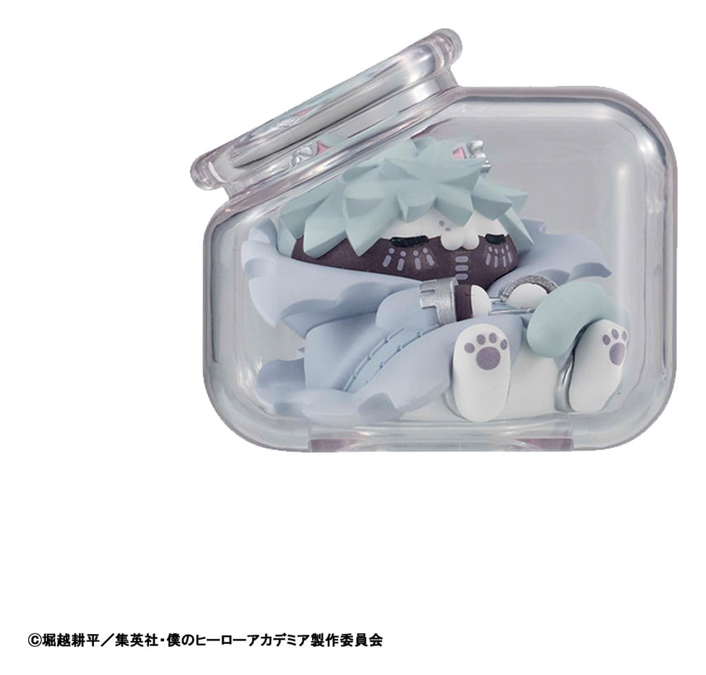 My Hero Academia Mega Cat Project Minifiguren Good Night Heroaca Cats 6 cm Blind Box Display (8)