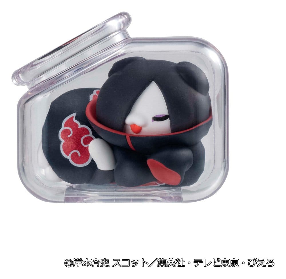 Naruto Shippuden Mega Cat Project Minifiguren Good Night Nyaruto! Gathering Akatsuki Edition Vol. 1 6 cm Blind Box Display (8)