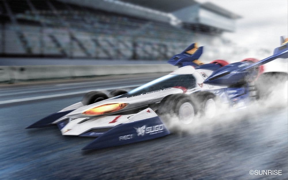 Future GPX Cyber Formula Variable Action 2ndLAP Fahrzeug Super Asurada SA-01/C 20 cm