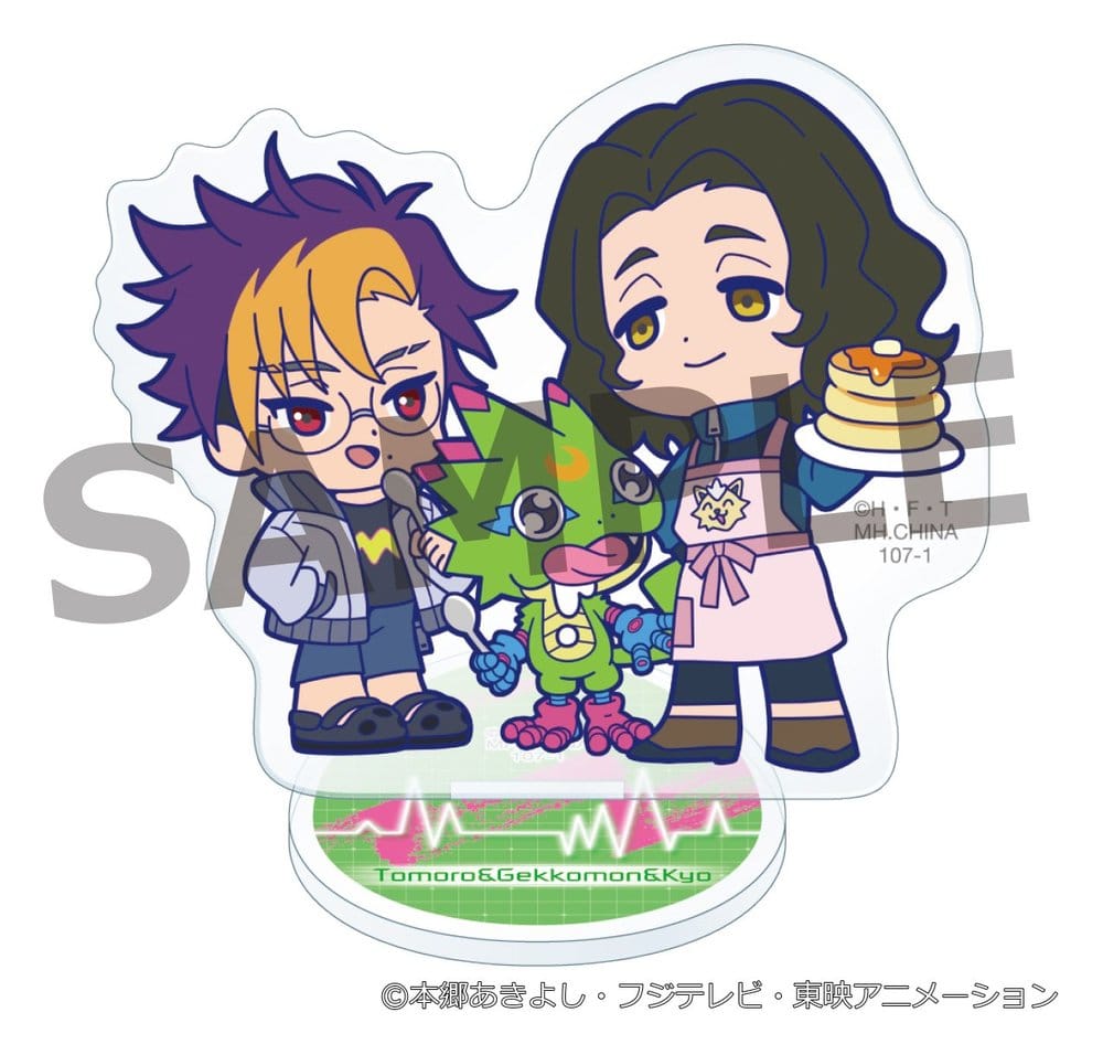 Digimon Buddycolle Acrylaufsteller Beatbreak 6 cm Blind Box Display (6)
