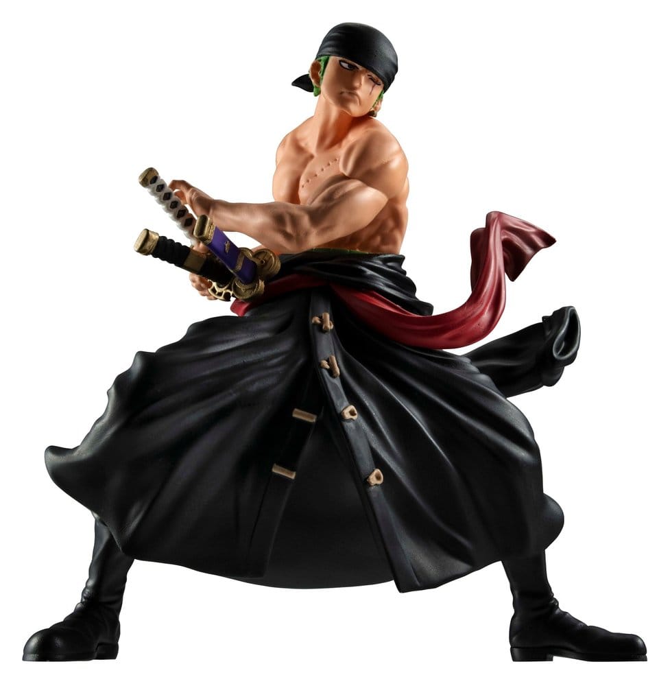 One Piece Wallstar PVC Figur Roronoa Zoro 9 cm