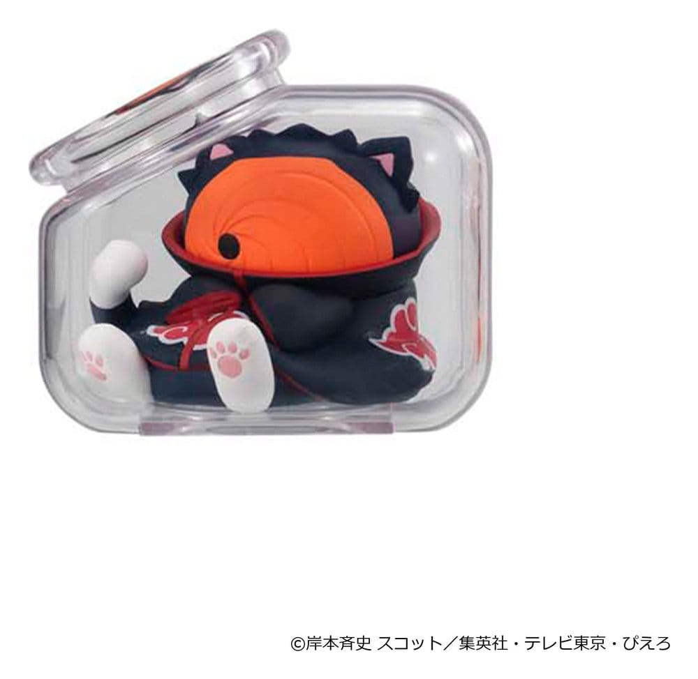 Naruto Shippuden Mega Cat Project Minifiguren Good Night Nyaruto! Gathering Akatsuki Edition Vol. 2 6 cm Blind Box Display (8)