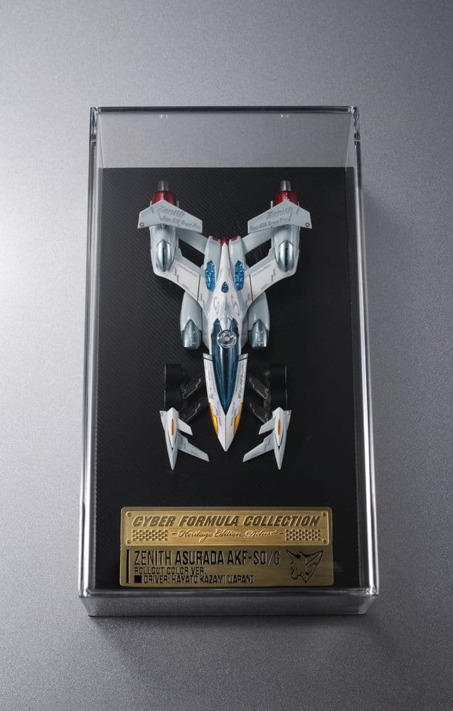 Future GPX Cyber Formula Cyber Formula Collection -Heritage Edition- Fahrzeug DX Asurada Zenith Asurada AKF-S0/G Roll Out Set 15 cm
