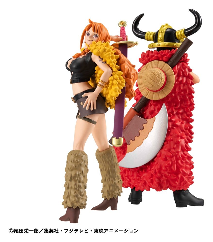 One Piece WALLSTAR PVC Figur Nami (Elbaph Arc) 10 cm