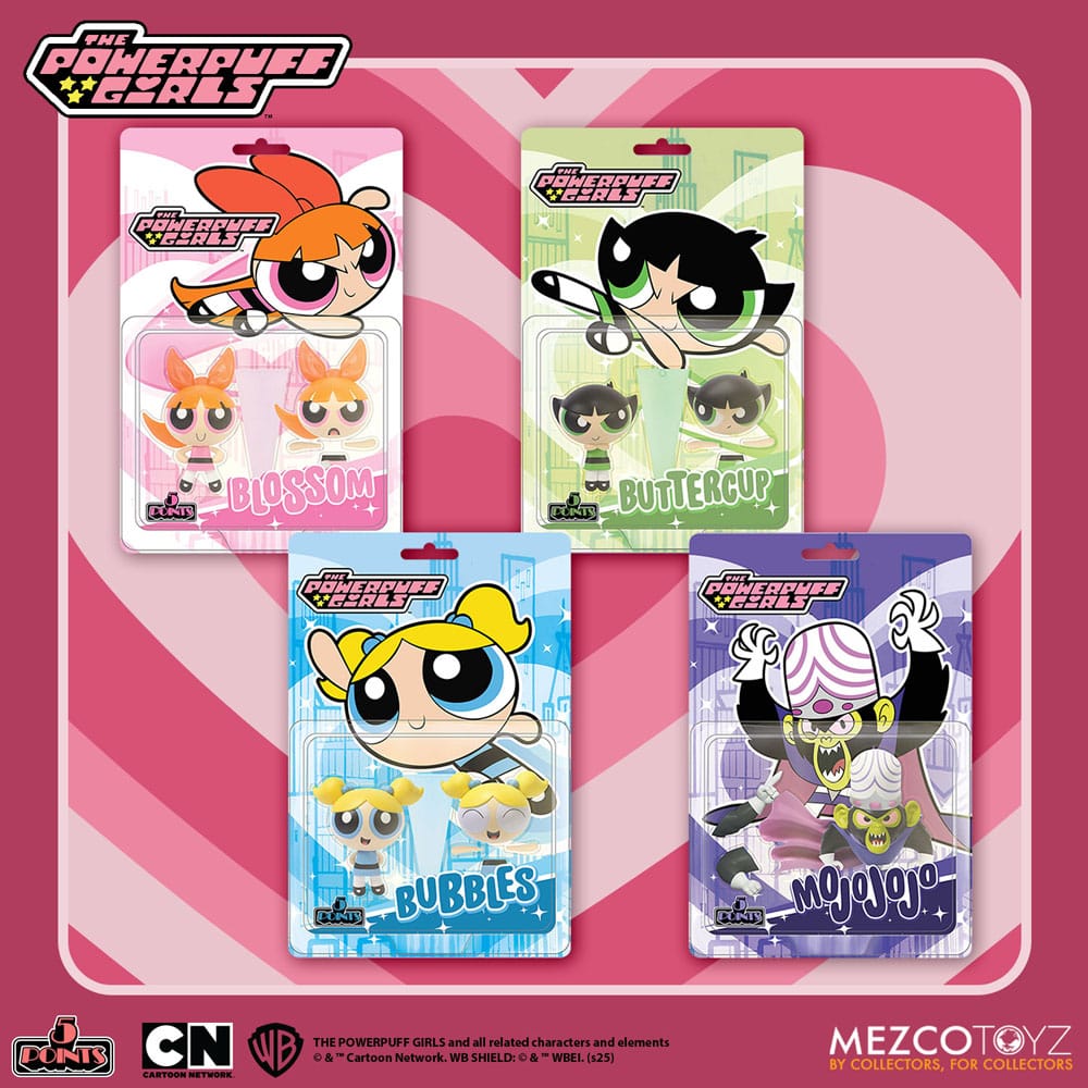 The Powerpuff Girls 5 Points Actionfiguren 10 cm Sortiment (16)
