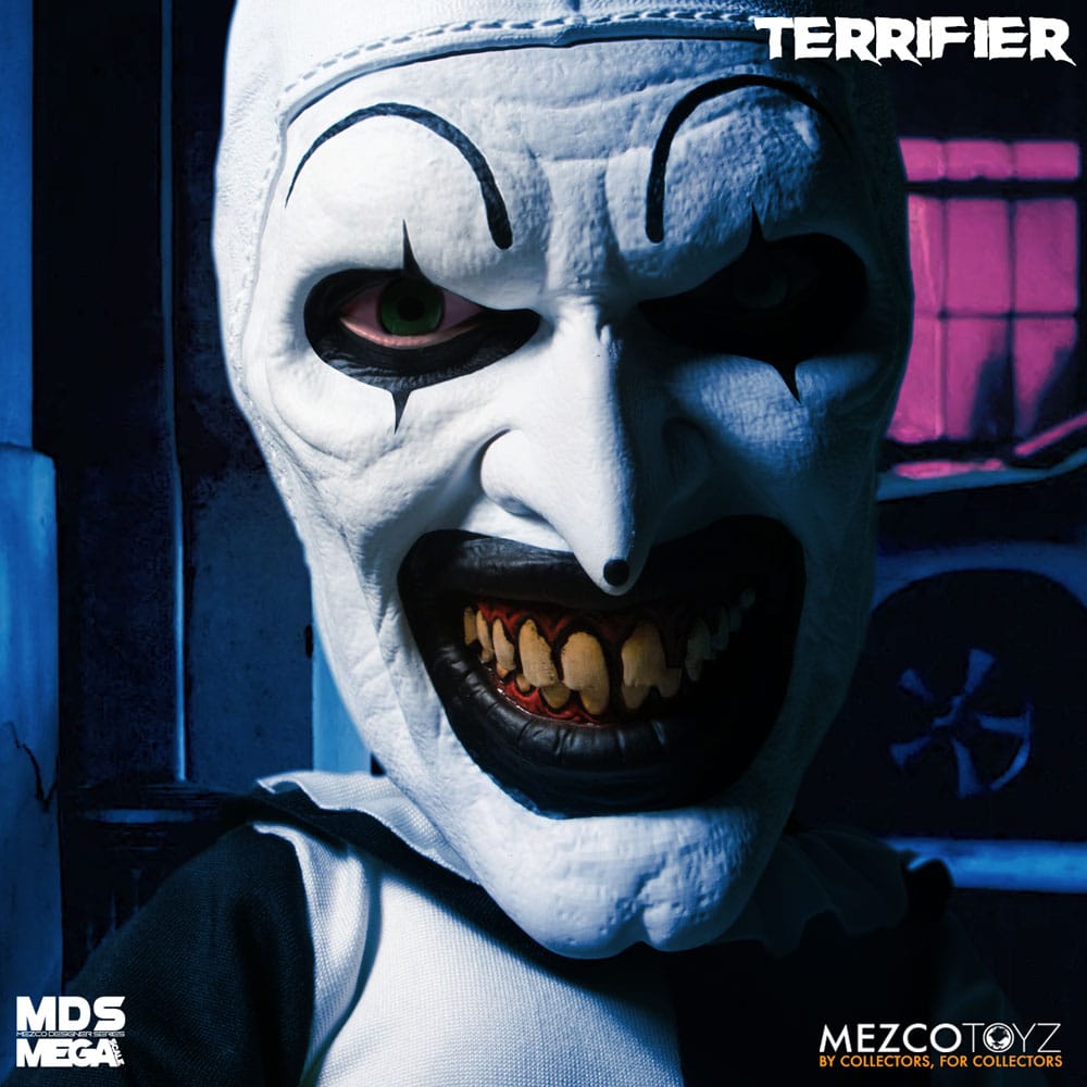 Terrifier MDS Mega Scale Puppe Art the Clown with Sound 38 cm