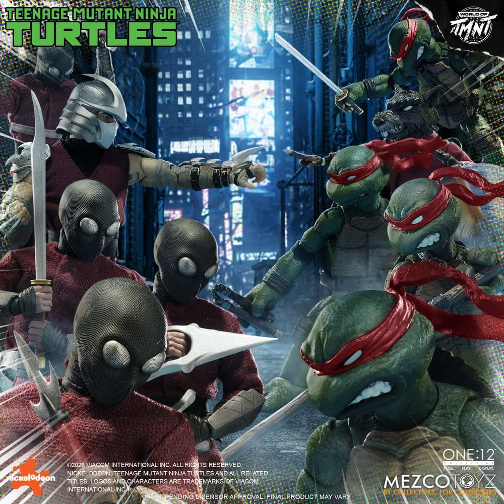 Teenage Mutant Ninja Turtles One:12 Collective Actionfiguren 1/12 Boxed Set 17 cm