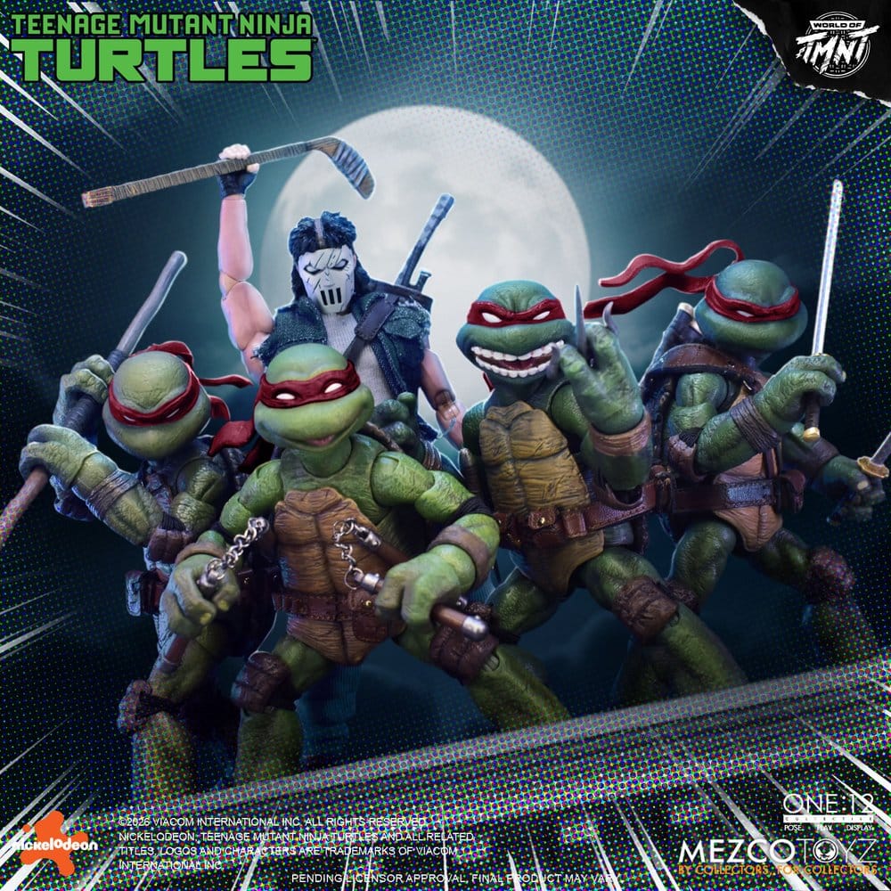 Teenage Mutant Ninja Turtles One:12 Collective Actionfiguren 1/12 Boxed Set 17 cm