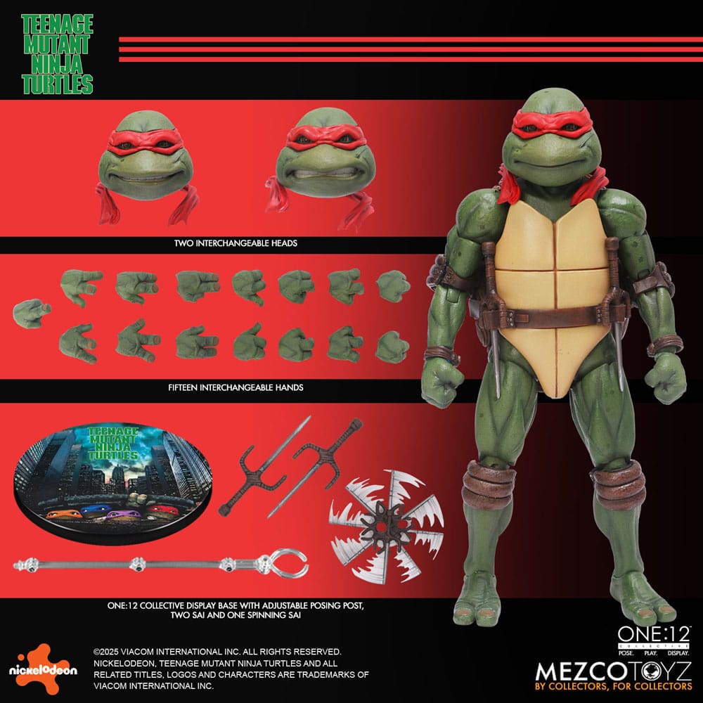 Teenage Mutant Ninja Turtles Actionfiguren Box-Set 1/12 Teenage Mutant Ninja Turtles (1990 Movie) 15 cm