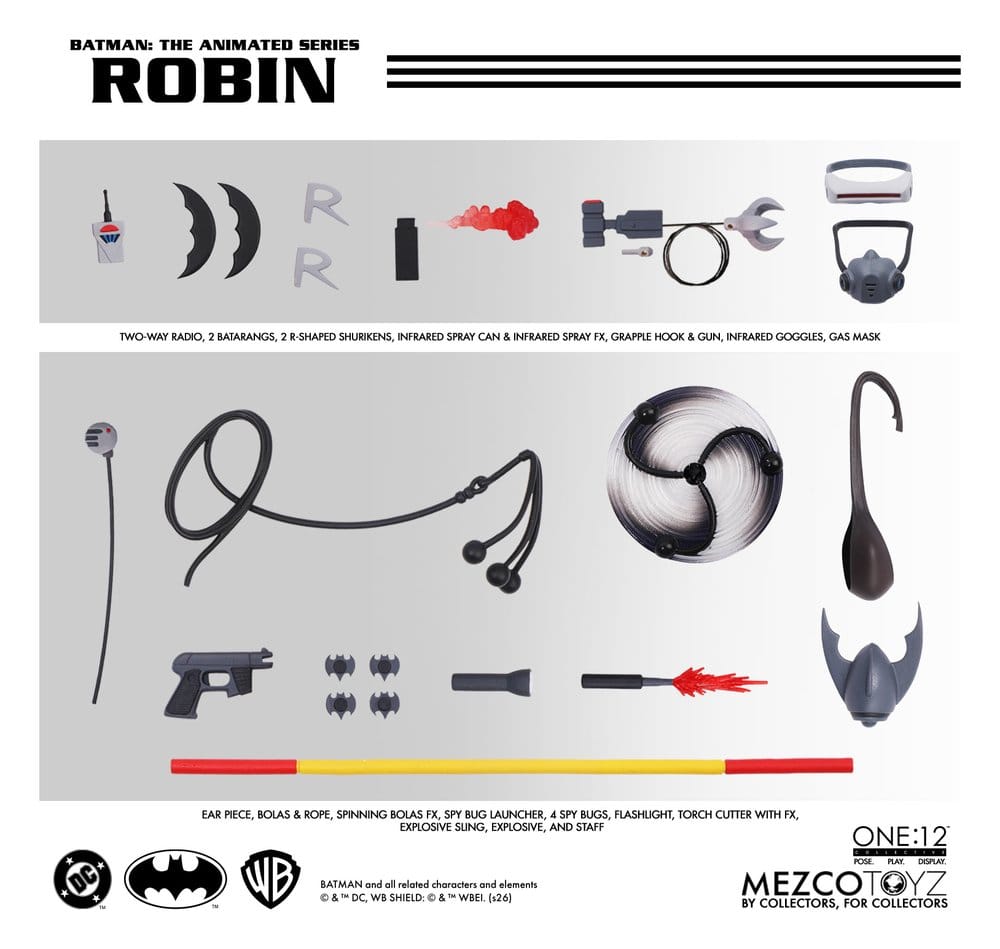 Batman: Die Zeichentrickserie One:12 Collective Actionfigur 1/12 Robin 17 cm