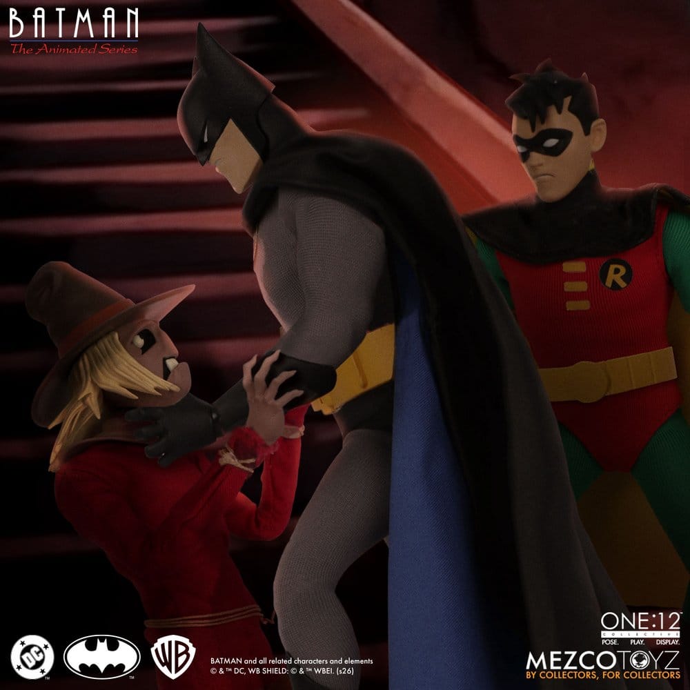 Batman: Die Zeichentrickserie One:12 Collective Actionfigur Scarecrow 17 cm