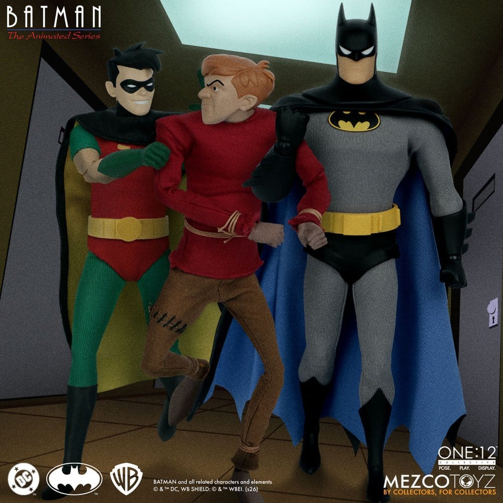 Batman: Die Zeichentrickserie One:12 Collective Actionfigur Scarecrow 17 cm