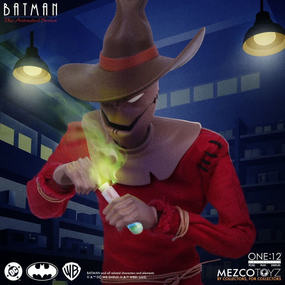 Batman: Die Zeichentrickserie One:12 Collective Actionfigur Scarecrow 17 cm