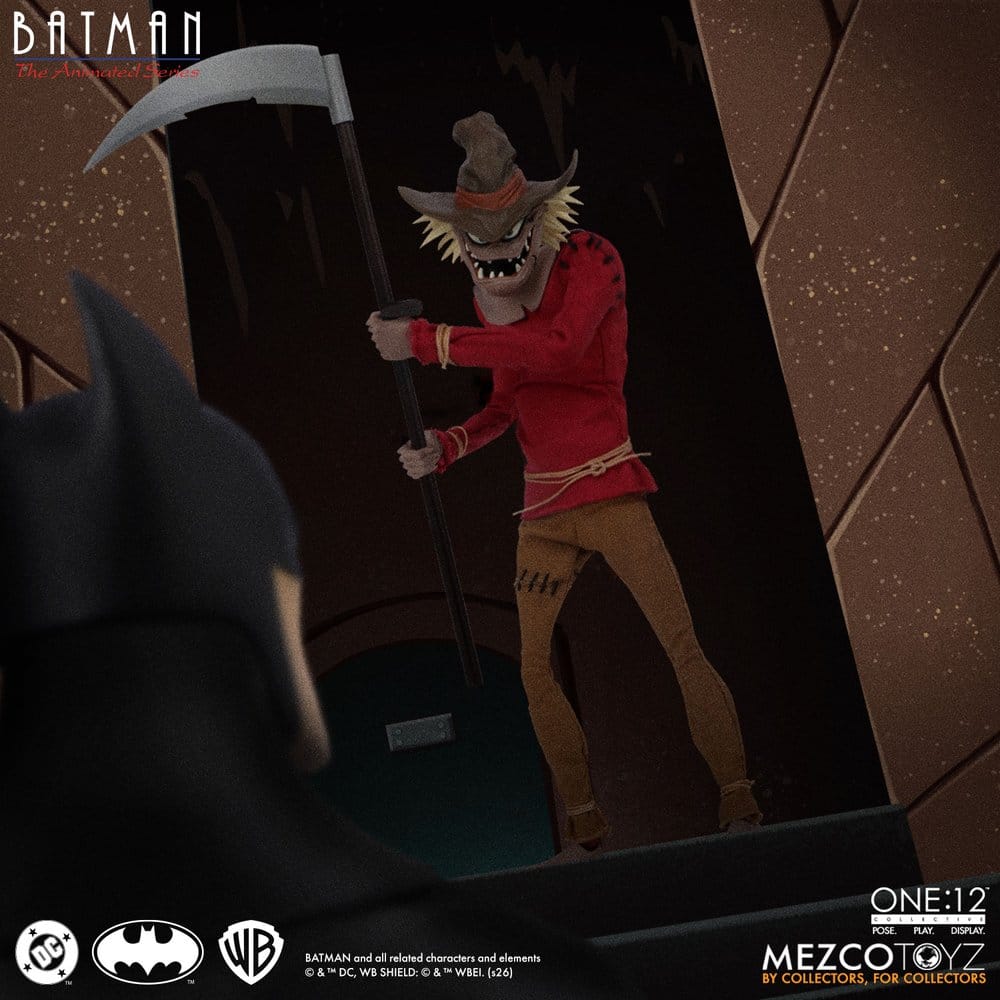 Batman: Die Zeichentrickserie One:12 Collective Actionfigur Scarecrow 17 cm