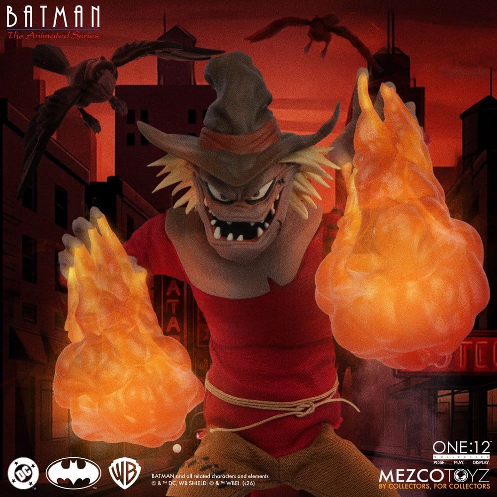 Batman: Die Zeichentrickserie One:12 Collective Actionfigur Scarecrow 17 cm