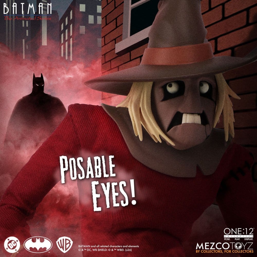 Batman: Die Zeichentrickserie One:12 Collective Actionfigur Scarecrow 17 cm