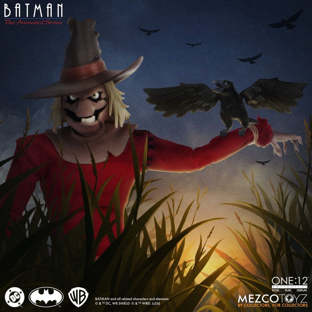 Batman: Die Zeichentrickserie One:12 Collective Actionfigur Scarecrow 17 cm