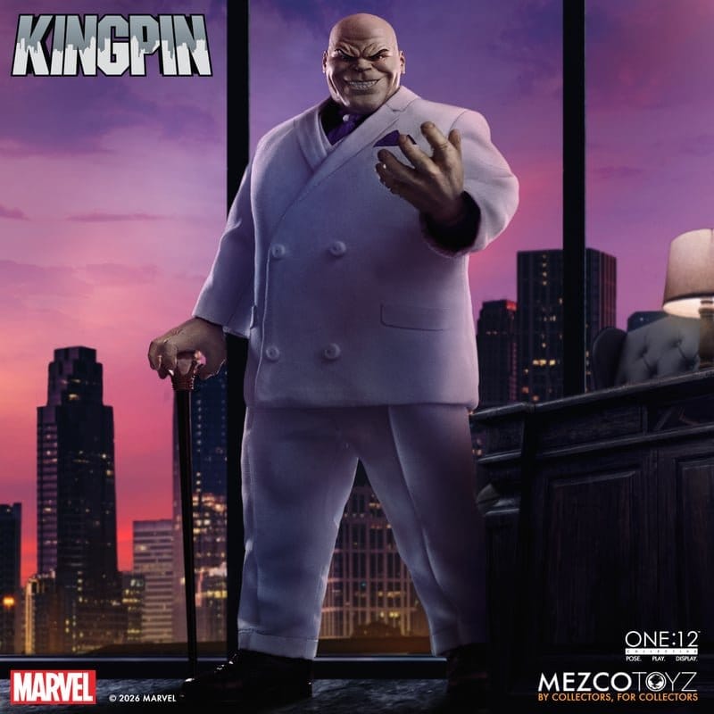 Marvel Comics One:12 Collective Actionfigur 1/12 Kingpin 18 cm