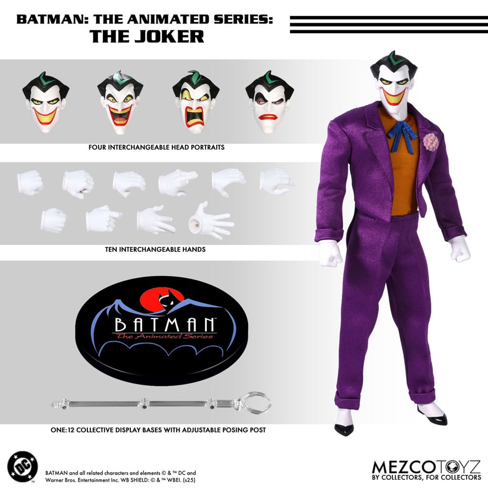 Batman: The Animated Series Actionfigur 1/12 The Joker 17 cm