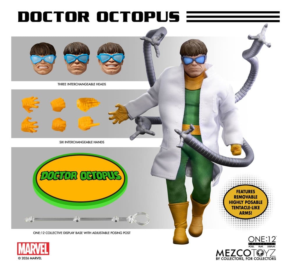 Marvel Comics One:12 Collective Actionfigur 1/12 Doctor Octopus 16 cm