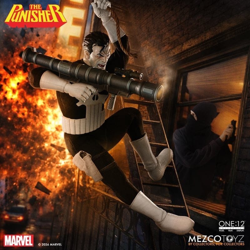 Marvel Comics One:12 Collective Actionfigur 1/12 Punisher 17 cm