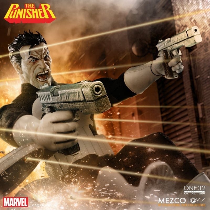 Marvel Comics One:12 Collective Actionfigur 1/12 Punisher 17 cm