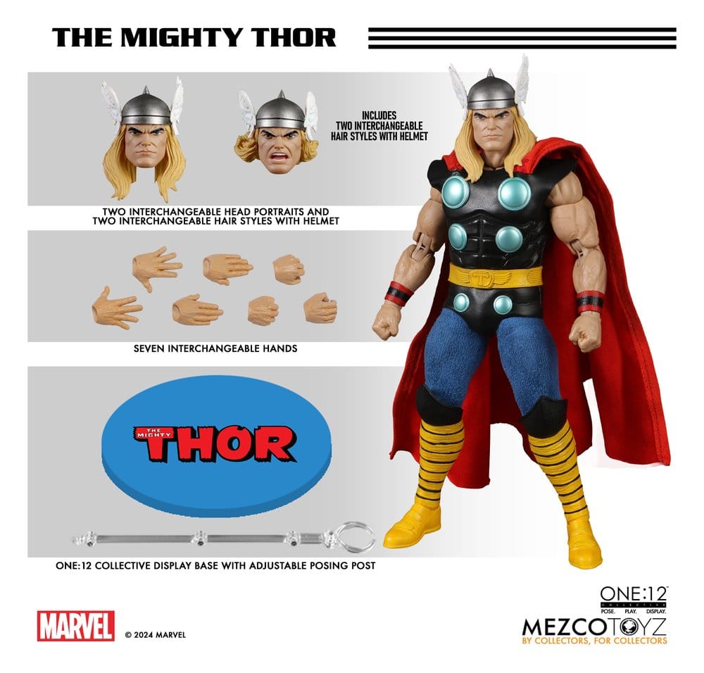 Marvel One:12 Collective Actionfigur 1/12 The Mighty Thor 17 cm
