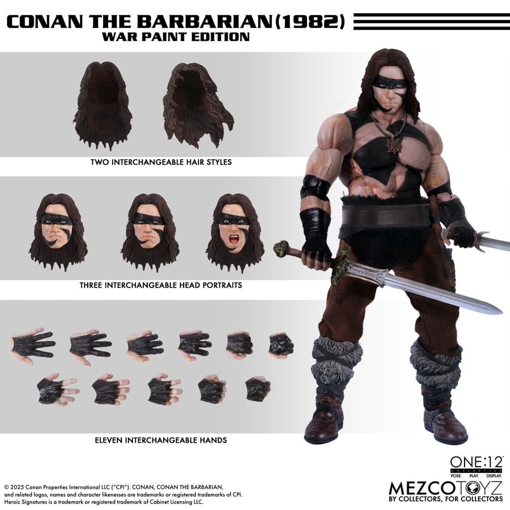 Conan der Barbar Actionfigur 1/12 Conan (1982) 16 cm