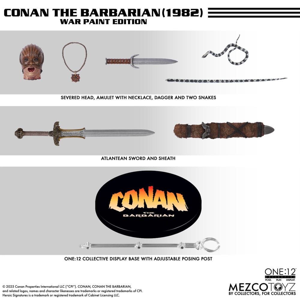 Conan der Barbar Actionfigur 1/12 Conan (1982) 16 cm