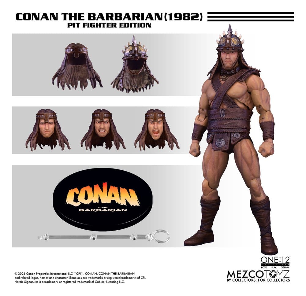 Conan der Barbar One:12 Collective Actionfigur 1/12 Conan (Pit Fighter Edition) 16 cm