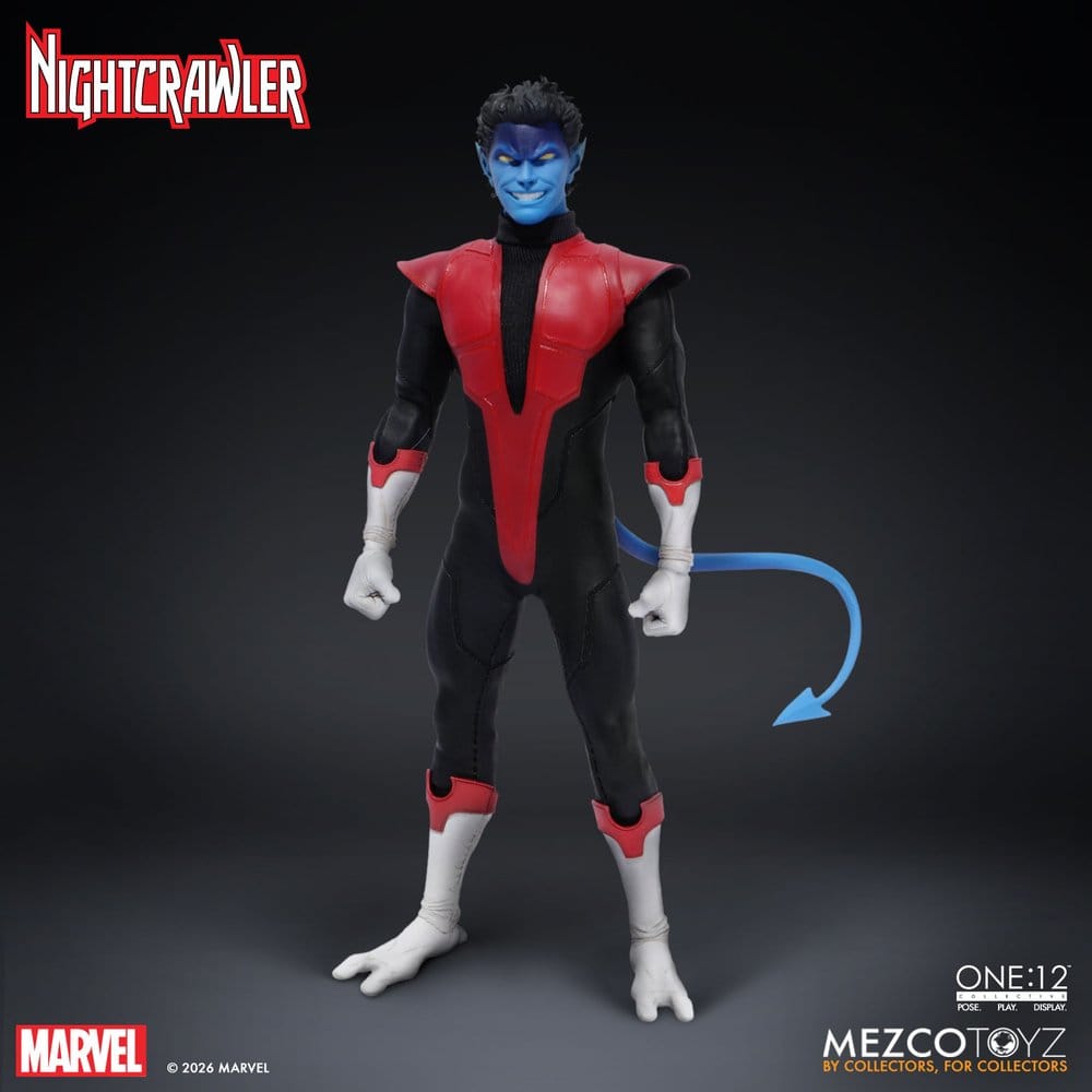 Marvel X-Men One:12 Collective Actionfigur 1/12 Nightcrawler 16 cm