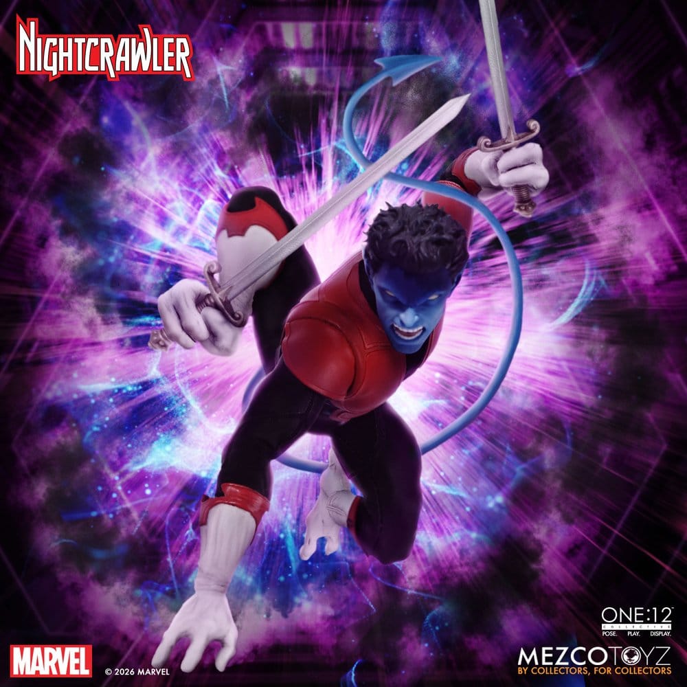 Marvel X-Men One:12 Collective Actionfigur 1/12 Nightcrawler 16 cm