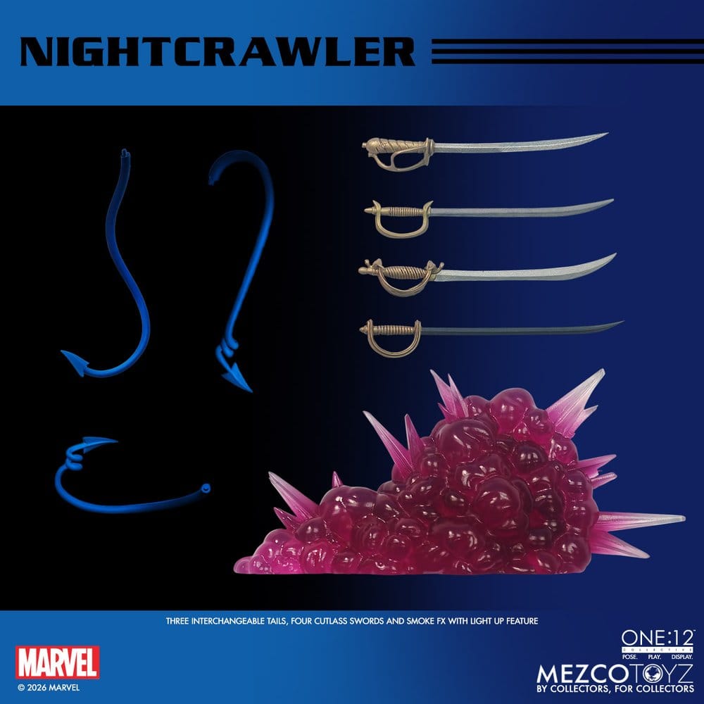 Marvel X-Men One:12 Collective Actionfigur 1/12 Nightcrawler 16 cm