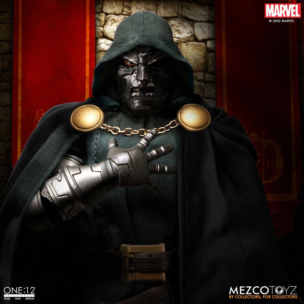 Marvel Actionfigur 1/12 Doctor Doom 17 cm