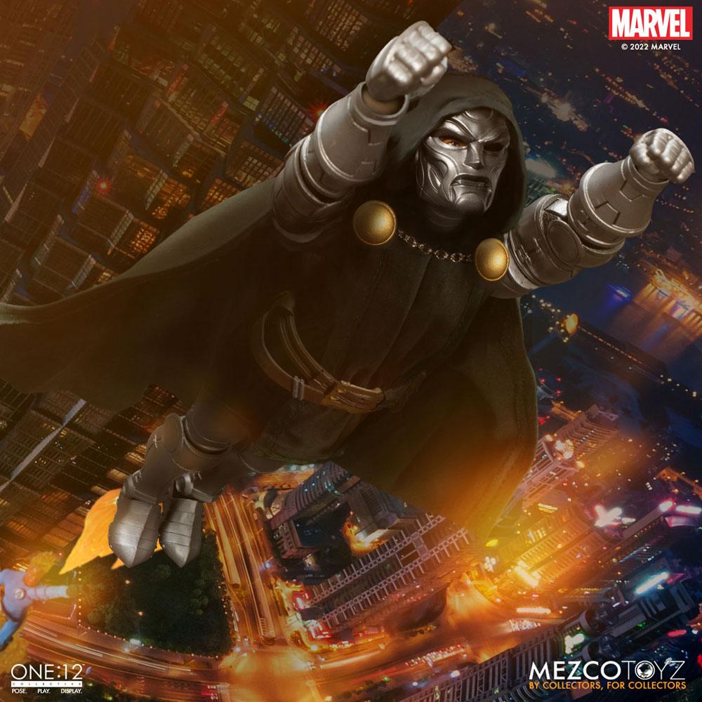 Marvel Actionfigur 1/12 Doctor Doom 17 cm