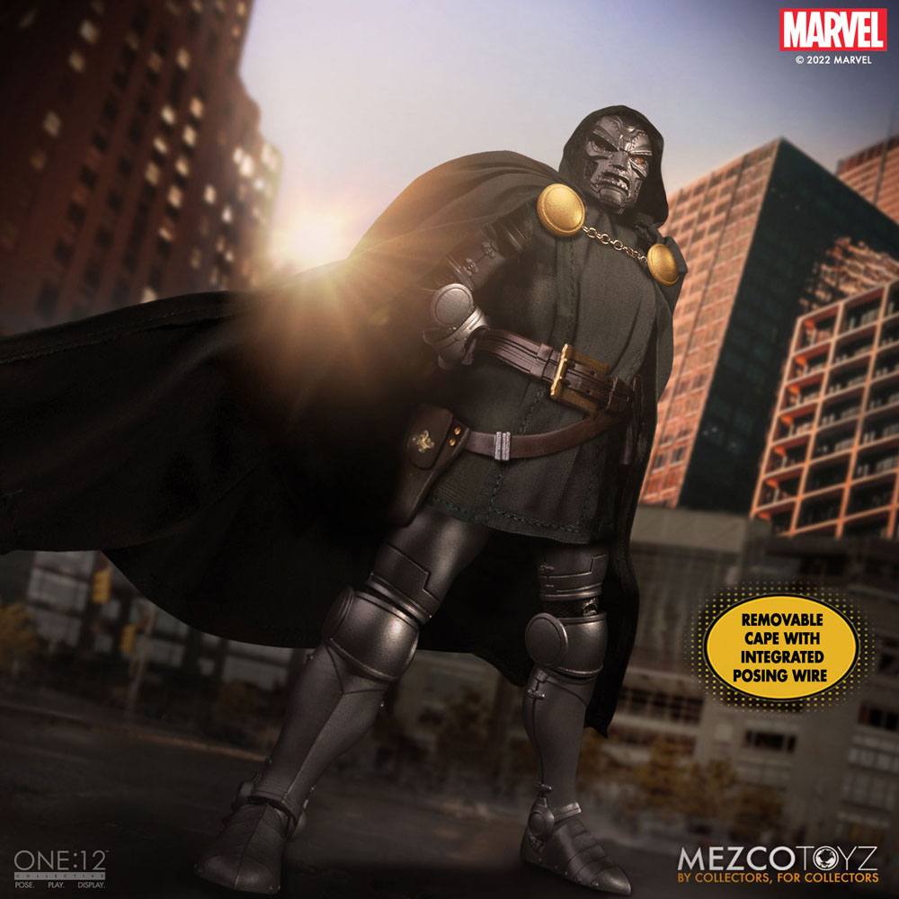 Marvel Actionfigur 1/12 Doctor Doom 17 cm