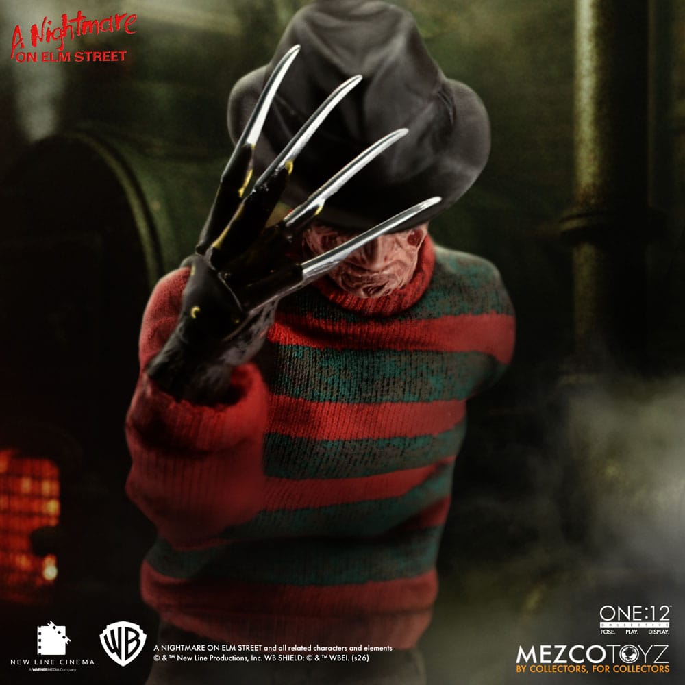 Nightmare On Elm Street Actionfigur 1/12 Freddy Krueger 17 cm