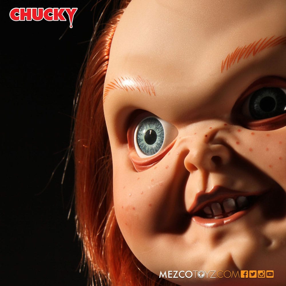 Chucky Die Mörderpuppe Puppe mit Sound Sneering Chucky 38 cm