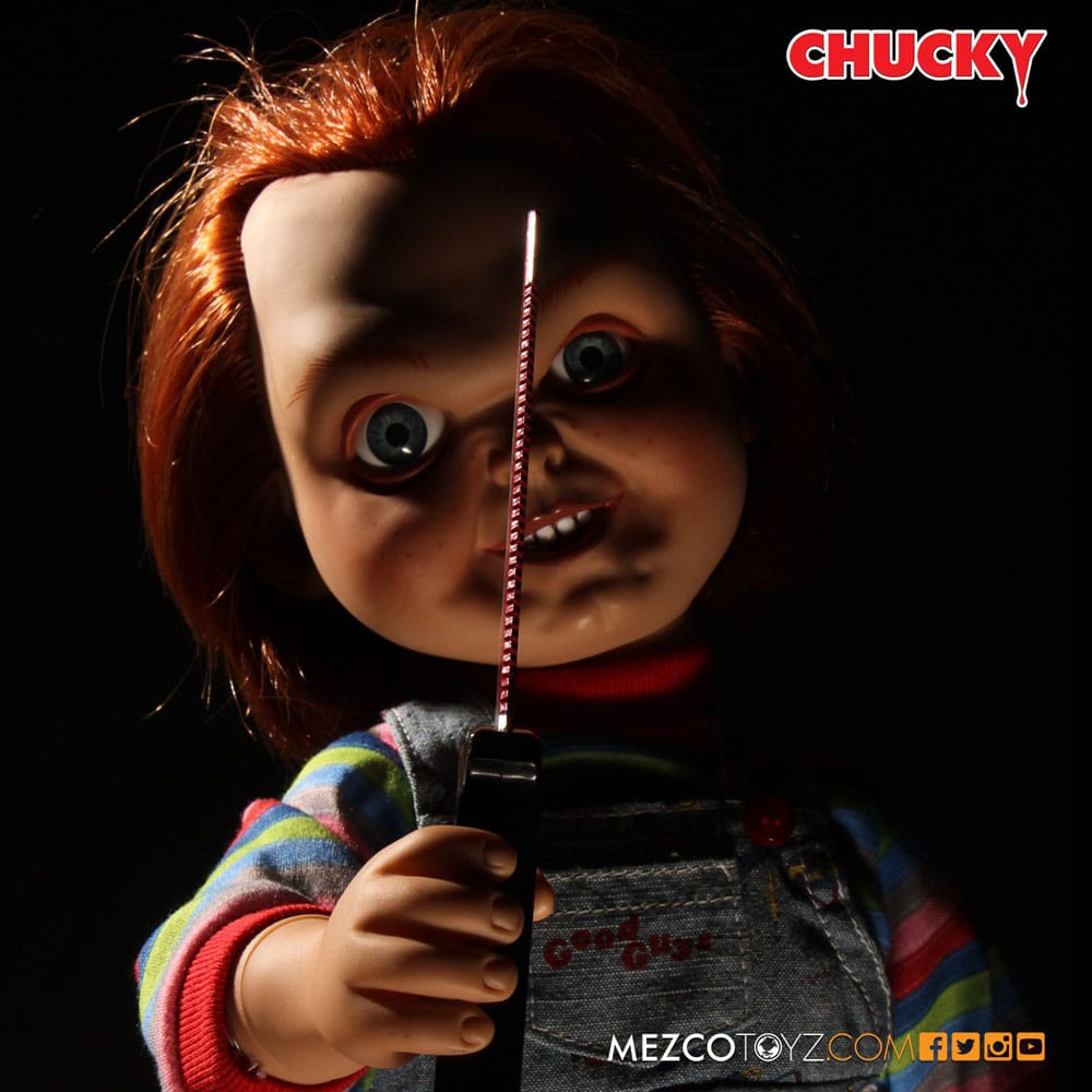Chucky Die Mörderpuppe Puppe mit Sound Sneering Chucky 38 cm
