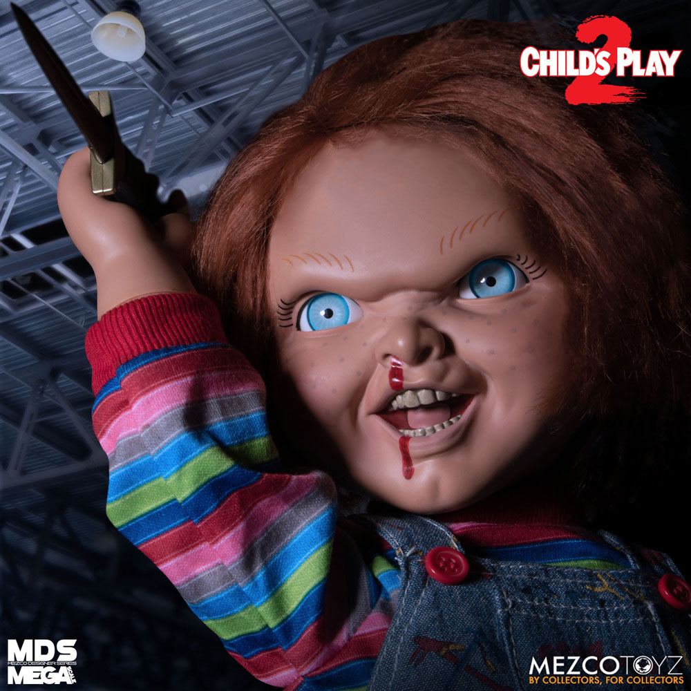 Chucky Die Mörderpuppe 2 Designer Series Sprechende Puppe Menacing Chucky 38 cm