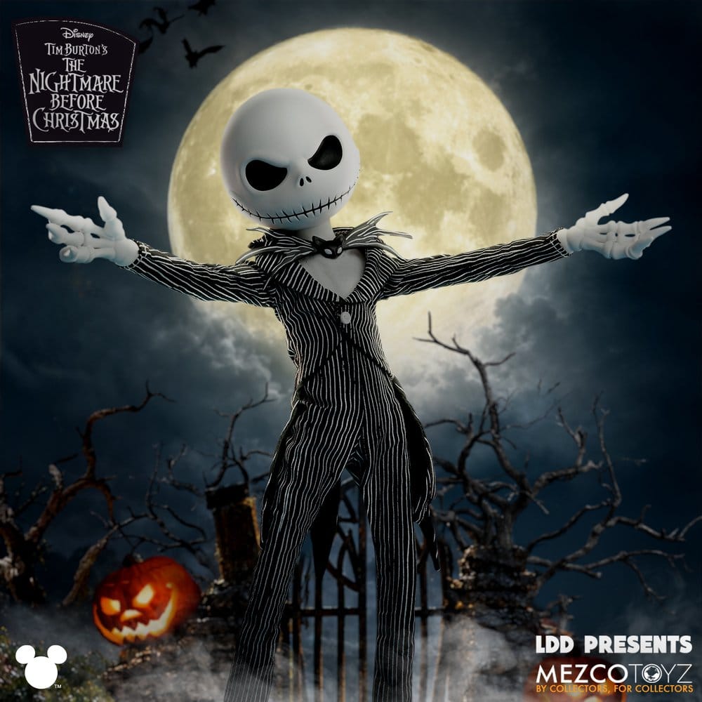 Nightmare Before Christmas LDD Presents Puppe Jack Skellington 25 cm