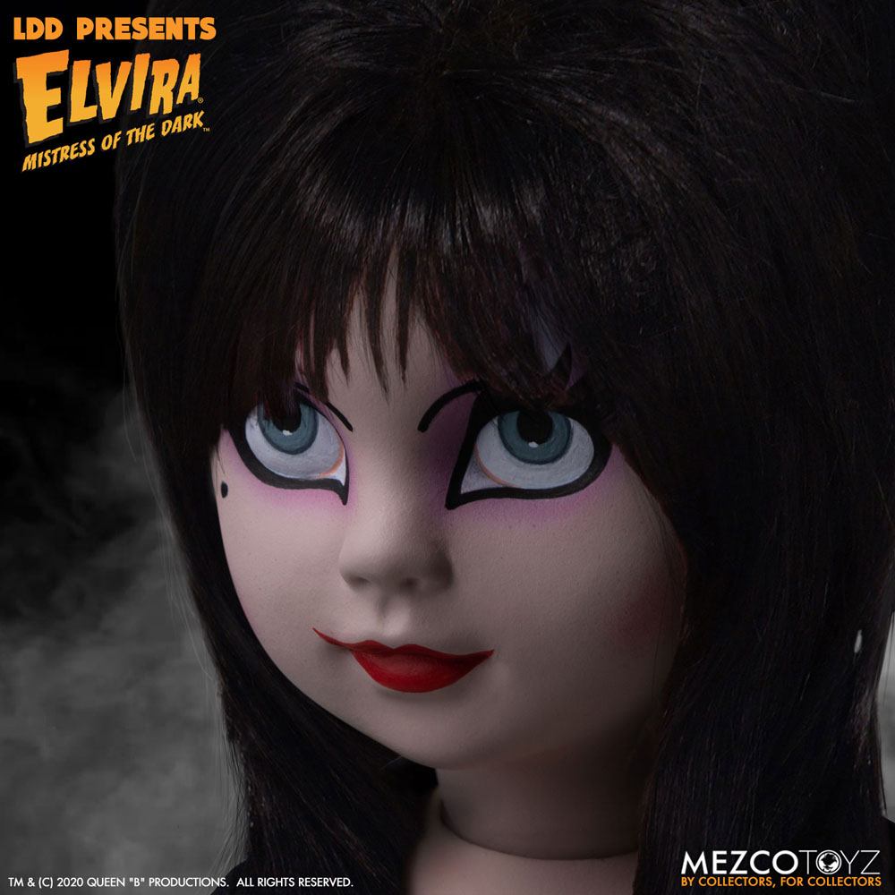 Elvira Herrscherin der Dunkelheit Living Dead Dolls Puppe Elvira 25 cm