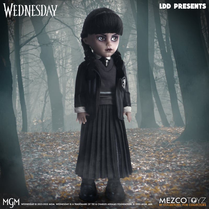 Wednesday LDD Presents Puppe Wednesday Nevermore Academy Uniform 25 cm