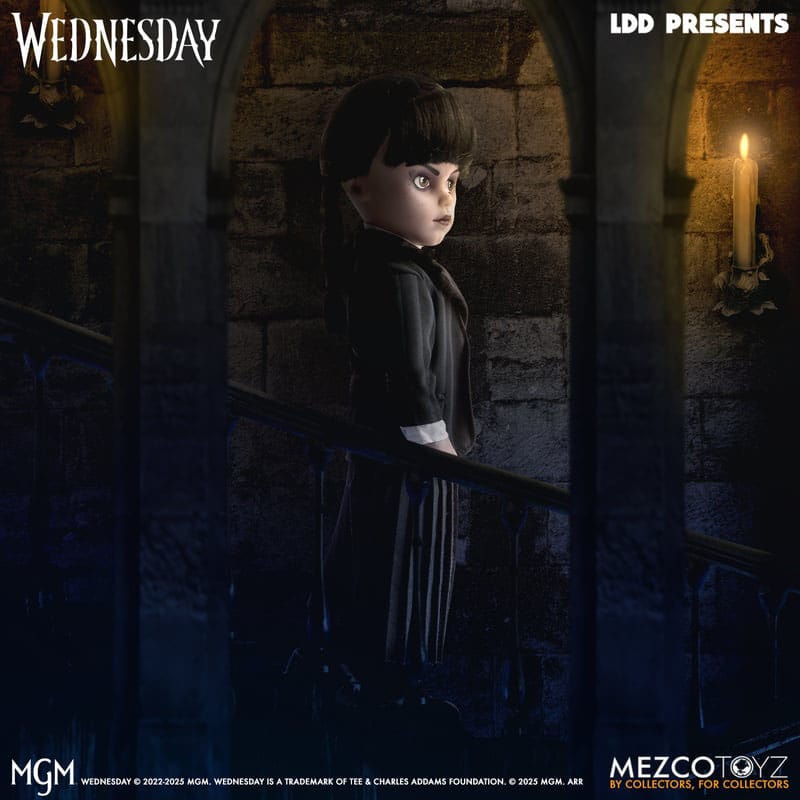 Wednesday LDD Presents Puppe Wednesday Nevermore Academy Uniform 25 cm