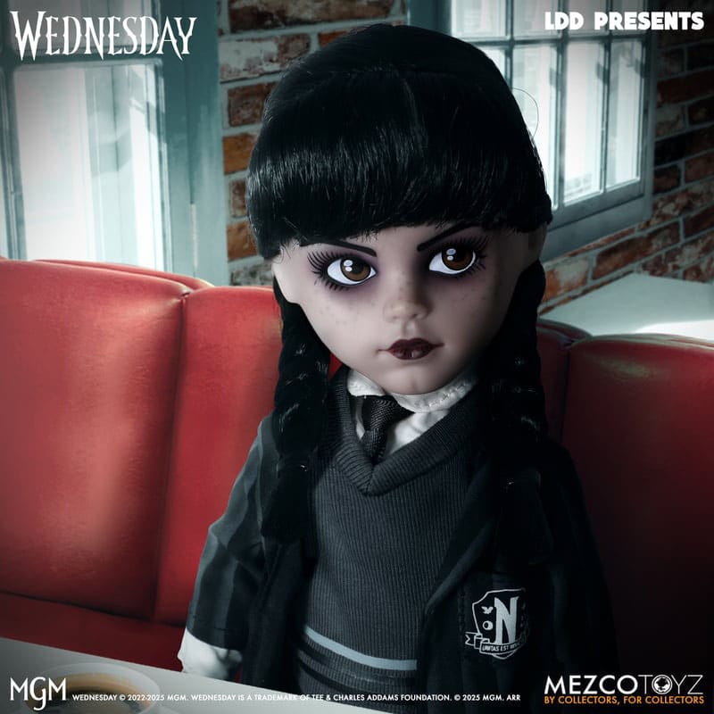 Wednesday LDD Presents Puppe Wednesday Nevermore Academy Uniform 25 cm