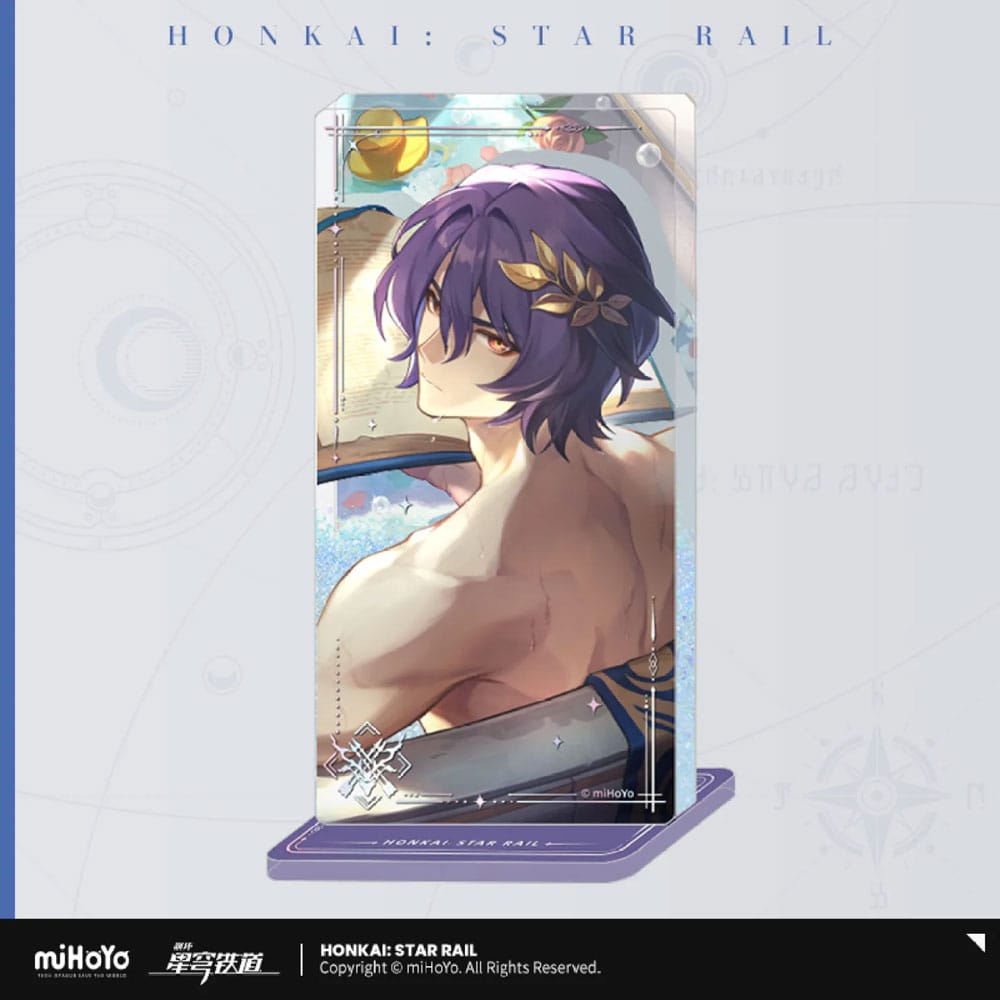 Honkai: Star Rail Light Cone Acryl Ornament mit Glitzer: Dr. Ratio Baptism of Pure Thought 15 cm