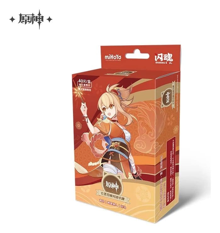 Genshin Impact Sammelkartenspiel Series 03 Pre-Build Starter Deck 08 Yoimiya *Chinesische Version*